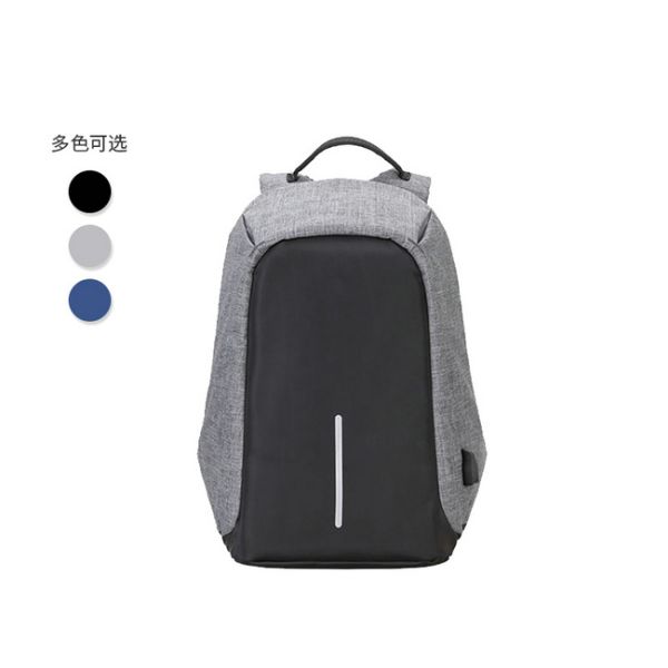 Unisex Custom Logo Backpack , Polyester Material Travel Laptop Backpack