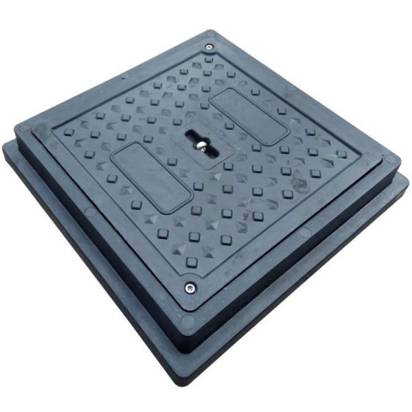 SMC Manhole Cover -40ºC to 150ºC, EN124 Certified for Underground Utility