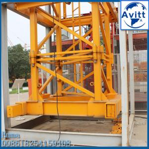 TC5013 Hammerhead Tower Crane Inside Of Building Internal Self Climbing Type