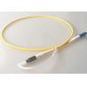 Buy cheap DIN To LC 2MM Patch Cord , 1 Core Single Mode Yellow Fiber Patch Cord from wholesalers