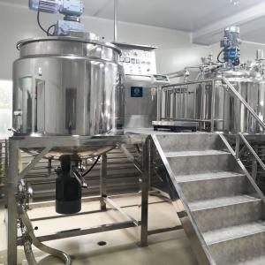 100L-100000L High Shear Homogenizing Mixer Laundry Cleaning Detergents Making
