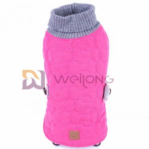 Quality Polyester Wadding Collar Knitted Dog Jumpers Sweater WMT For Dog Warm wholesale