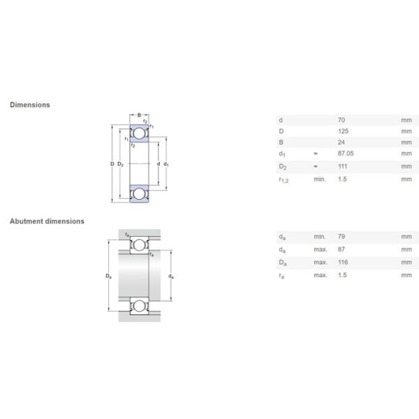 Brass Cage Electrically Insulated Bearings In Electric Motor C4 Cleance