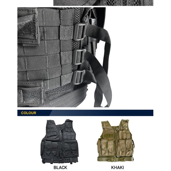 MTV01 Comfortable Tactical Vest for Security Personnel and Outdoor Activities