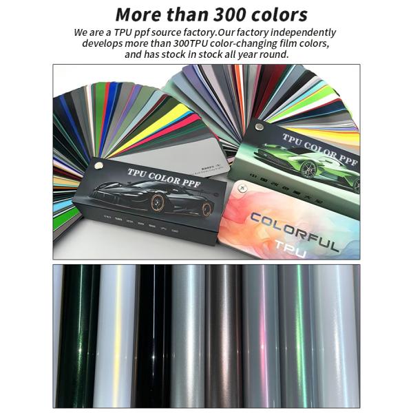 Self Healing Color PPF TPU Anti Scratch Car Paint Protective Film