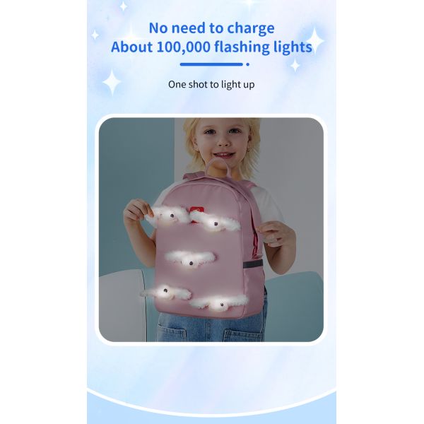 Supercute Cartoon Pattern Children Book Bags Students Lightweight School Backpack