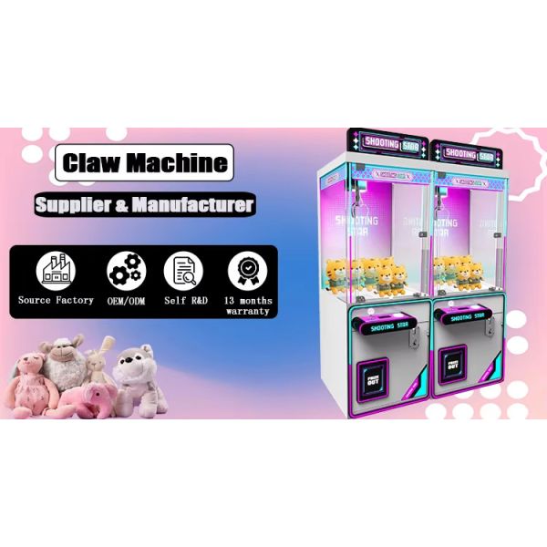 Claw Crane Egg Twisting Machine Coin Operated Gaming And Entertainment Equipment Foreign Trade Gaming Machine Clip