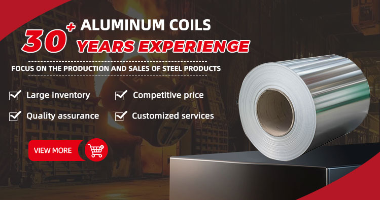 8 Series Aluminum Coil Sheet Corrosion Resistance High Toughness Aluminum Slit Coil