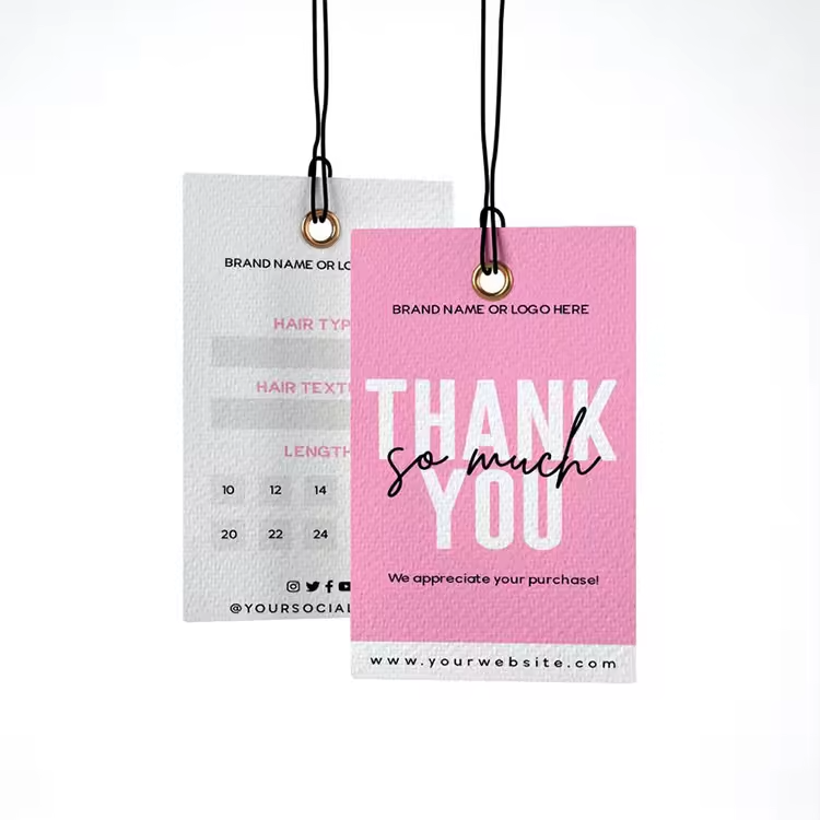 Anti Counterfeit Personalized Clothing Labels Wood Kraft Leather Custom Hang Tags For Clothing