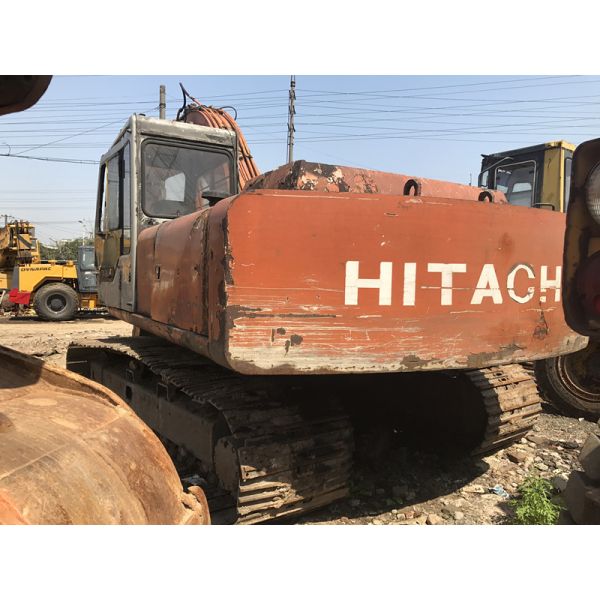 Isuzu EngineSecond Hand Excavators , Used Hitachi Excavators EX200 1 Original Pump