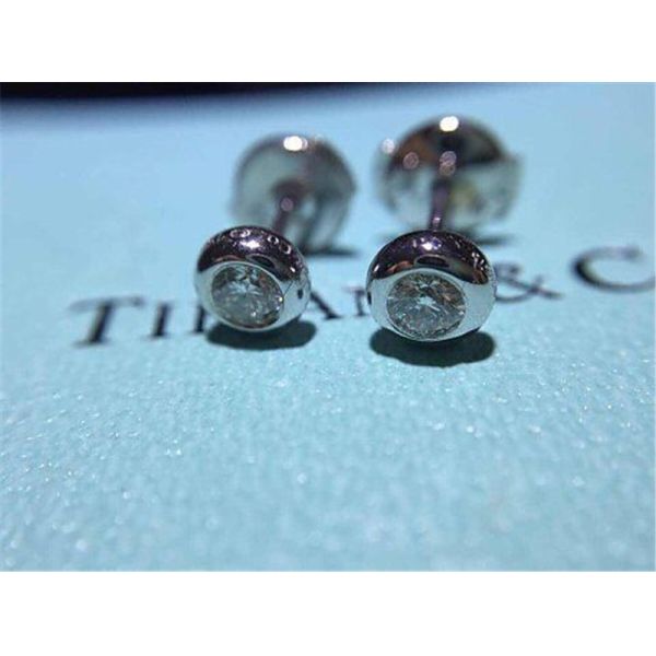 Luxury jewe factory Diamond Stud Earrings 18k gold white gold yellow gold rose gold diamond Earrings