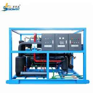 China 50Ton Automatic Direct Cooling Block Ice Machine For Fish Industry 210kw on sale
