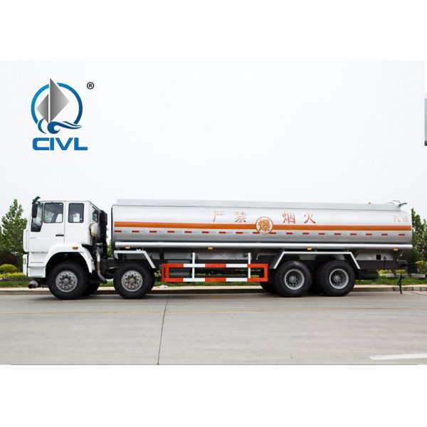 New HOWO Fuel Tank Truck Manual 30000L Oil Tanker Truck 8X4 371hp Engine Best Quality