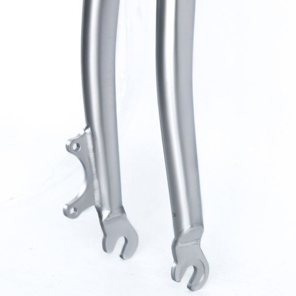 Customized Titanium Bike Fork For Mini Velo 406 / 451 20 Inch Wheel Size