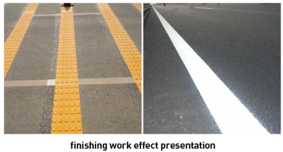 Square Heating Liquid Thermoplastic Traffic Marking Paint