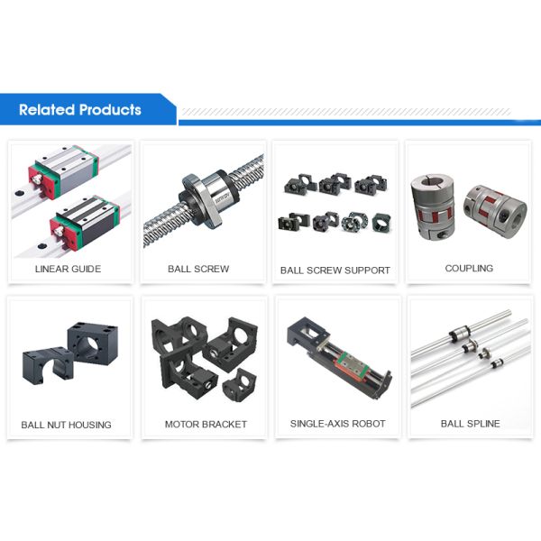 BSHR01004 10mm Diameter Ball Screw Shaft Bidirectional Lead Screw