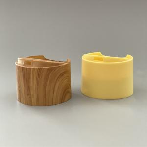 Buy cheap Samples US 0.06/Piece 24/410 Wood Disc Cap Disc Top Cap Press Cap for Shampoo from wholesalers