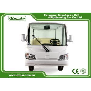EXCAR White 14 Seater Electric Sightseeing Bus With Trojan Battery
