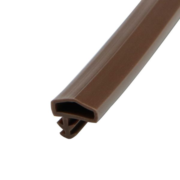 OEM Wooden Door Seal Strip Pvc Door Weatherstrip Side Groove Type A Shaped