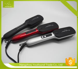 Quality LT-100A New Style Hair Beauty Electric PTC Heater Hair Straightener Brush wholesale