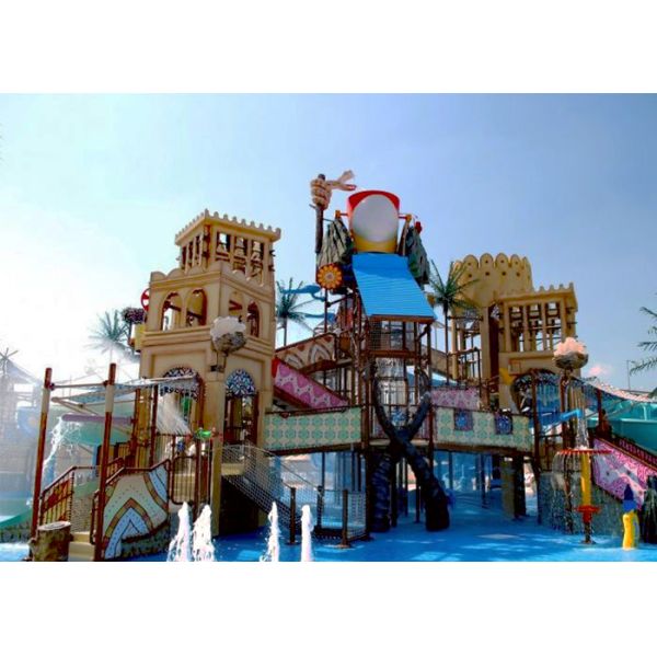 Indoor Water Park Equipment Large Durable / Safety Amusement Park Equipment