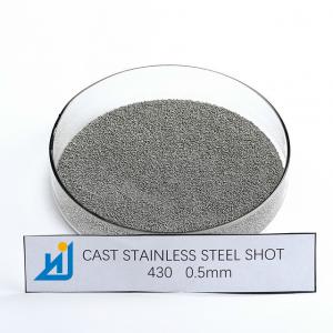 China 0.1-1.0mm Abrasive Grain Stainless Steel Shot Chronital / Stainless Steel Cut Wire Shot on sale