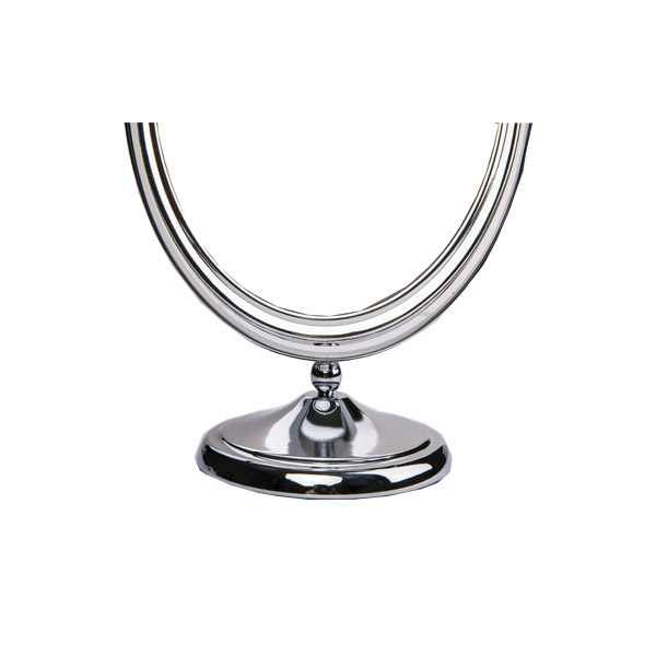 Metal Frame Round Compact Travel Mirror , Rotating Vintage Compact Mirror