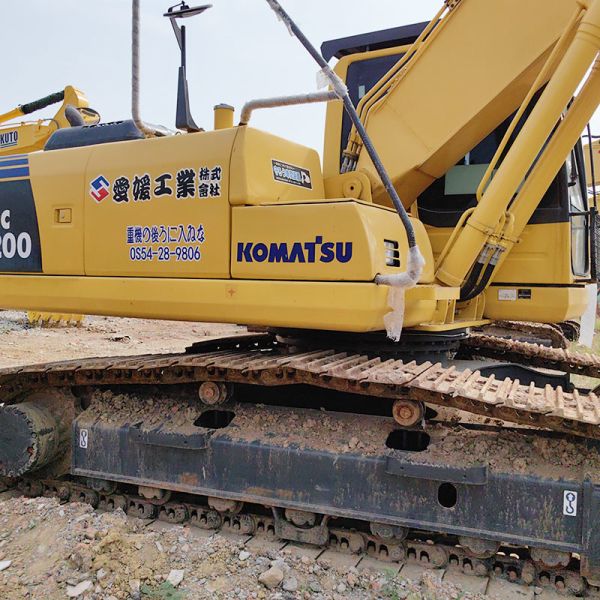 Hydraulic Used Komatsu Excavators PC200-8 Heavy Duty Machinery 20 Ton