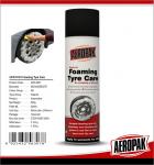 Aeropak 500ml Tyre foaming cleaner for tire care spray car polish