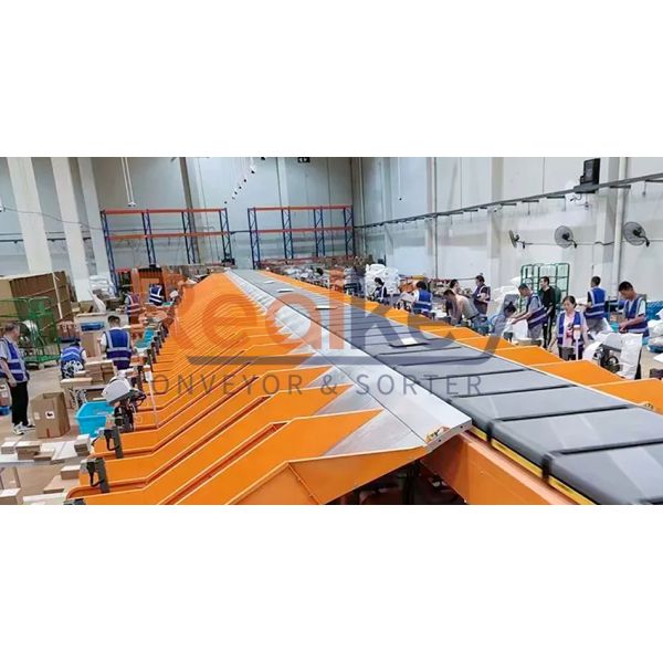 High Speed Cross Belt Sorter For Regional Distribution Centers Maximize Efficiency Minimize Costs