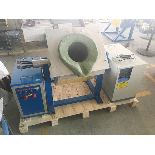 25kg 70kw Stainless Steel Induction Melting Furnace Small Furnace For Melting Metal