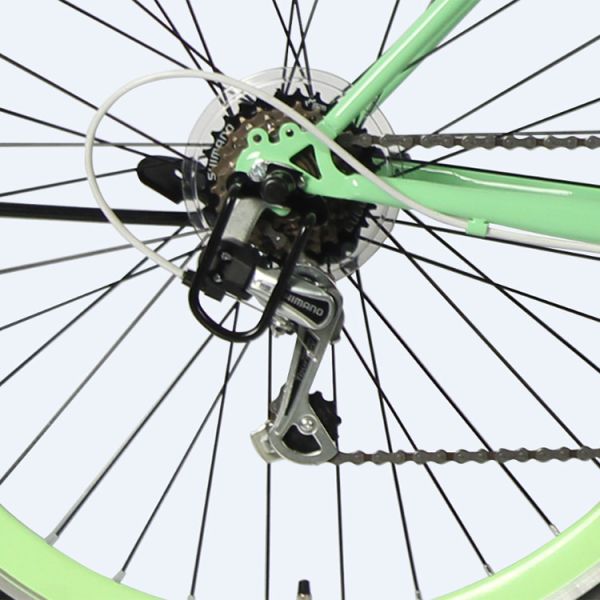 Adult Carbon Steel Frame SHIMANO Six Speed 700c Mountain Bike Road Bike