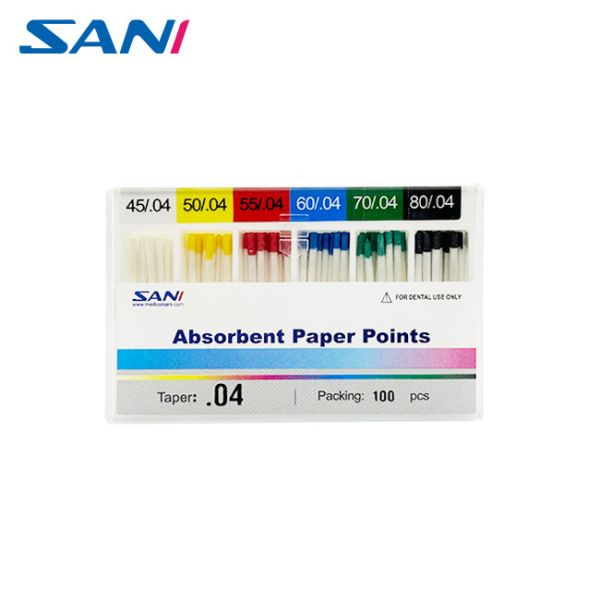 Dental Gutta Percha Point Paper Absorbent Paper Points Taper 02/04/06/F1-F5