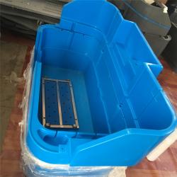 China Custom Made Rotational Moulding Products Pet Shower Tub With Teflon for sale
