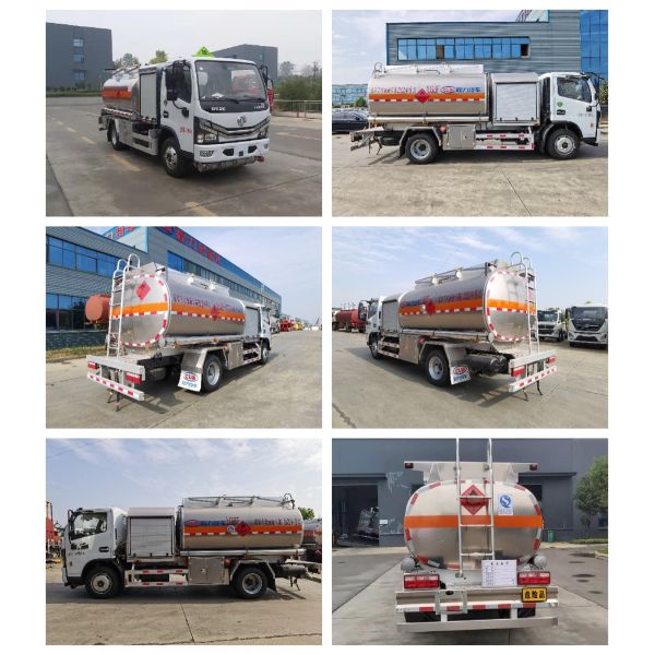 Chinese Dongfeng 5000 Liters Air Jet Aircraft Refueling Truck With YC4FA120-30 Engine