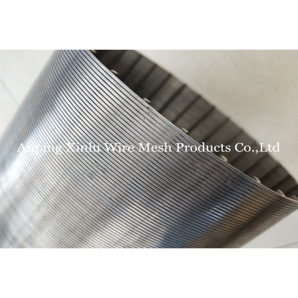 SS304 Wedge Wire Wrapped Screens FITO FOTI Water Filtering Screen