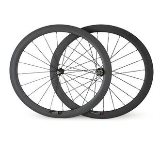 high quality ChinaYOUNGFANBIKE famous 50mm Tubular 700c road bike carbon wheel 23mm width