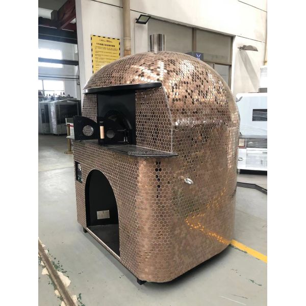Wood Fired Pizza Oven 1400x2100mm with Lava Rock Base
