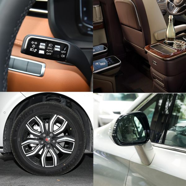 2023 Hongqi HQ9 5-door 7-seat Max Speed 200km/h Petrol Car with L2 Aided Driving and Multi-link Rear Suspension