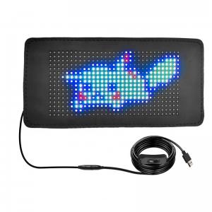Quality High View Angle Flexible LED Light Display Panel for Car Window Sign Smart APP Control wholesale