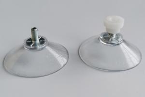 Quality Glass wall mounted holder 40mm Diameter 14mm length M4 Screw Suction cups wholesale