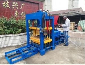 Quality High performance QT4 Full automatic Brick & Paver macking machine/hollow block machine for concrete,cement material wholesale