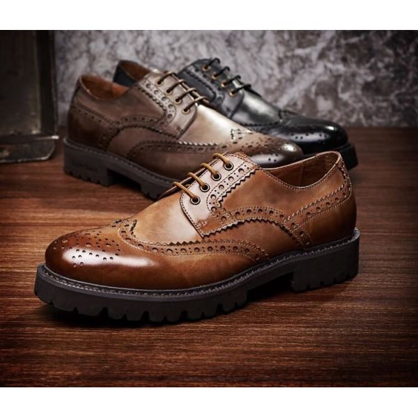 Leisure Handmade Mens Dress Casual Shoes , Breathable Lightweight Sports Shoes