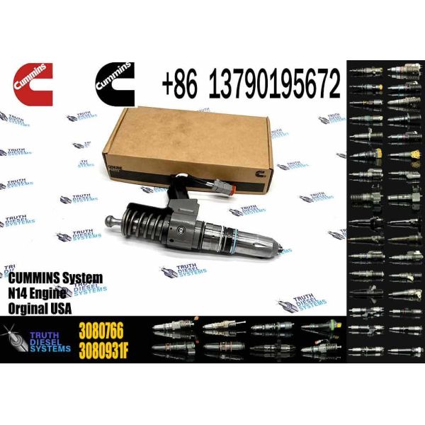 Diesel Engine Parts Diesel Fuel Injector 3080766 3411767 for Cummins QSN14 N14 Diesel Engine