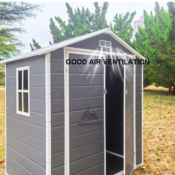 Interior view showing spacious storage capacity