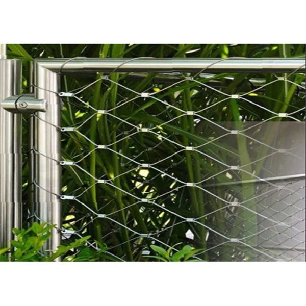 Flexible Stainless Steel Rope Wire Mesh For Fencing