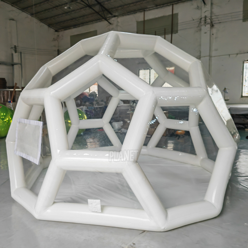 Commercial Inflatable Bubble Dome Tent Inflatable Camping Tent Transparent Football Bubble Tent