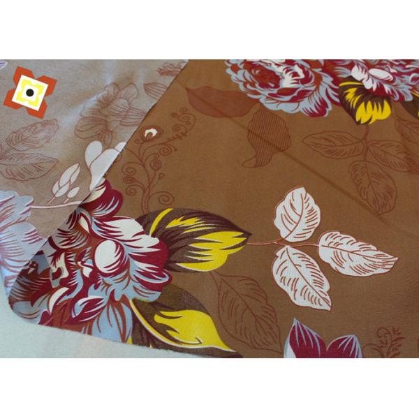 Our Factory Sells Gold Powder Disperse Warp Knitted Printed Mattress Fabric Directly