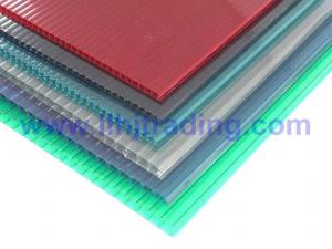Quality Anti-drip Twin Wall Hollow Polycarbonate Sheet wholesale