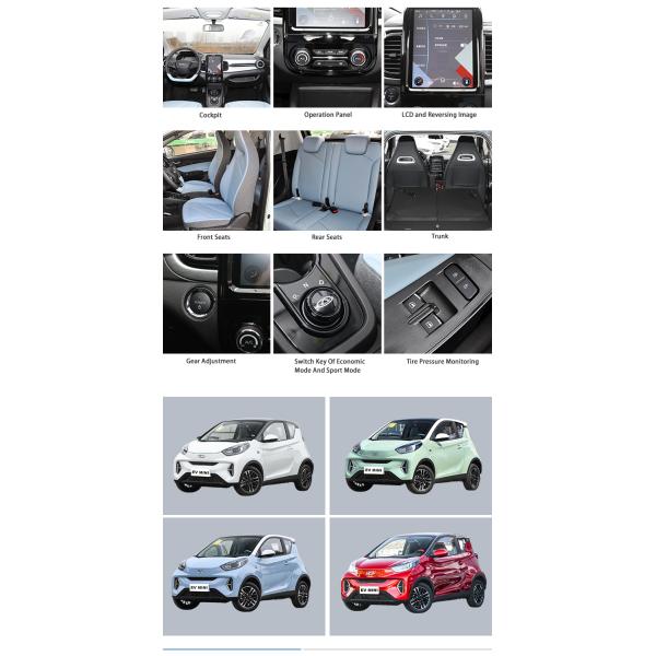 China Cheap Small Ant Used Energy Vehicles Adult Chery Mini Ev Car